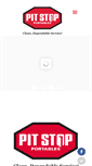 Mobile Screenshot of pitstopportables.com